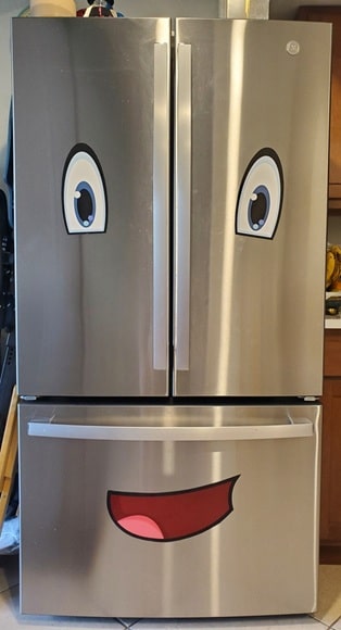 ge fridge GE refrigerator side-by-side